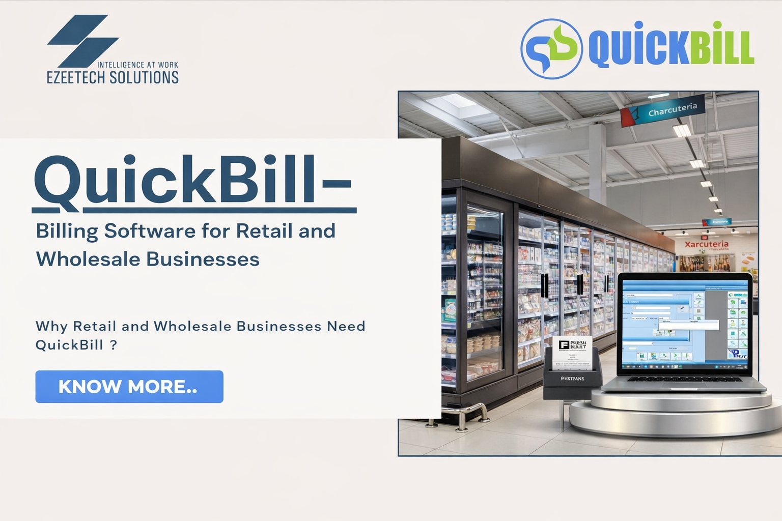 QuickBill POS software for retail shops