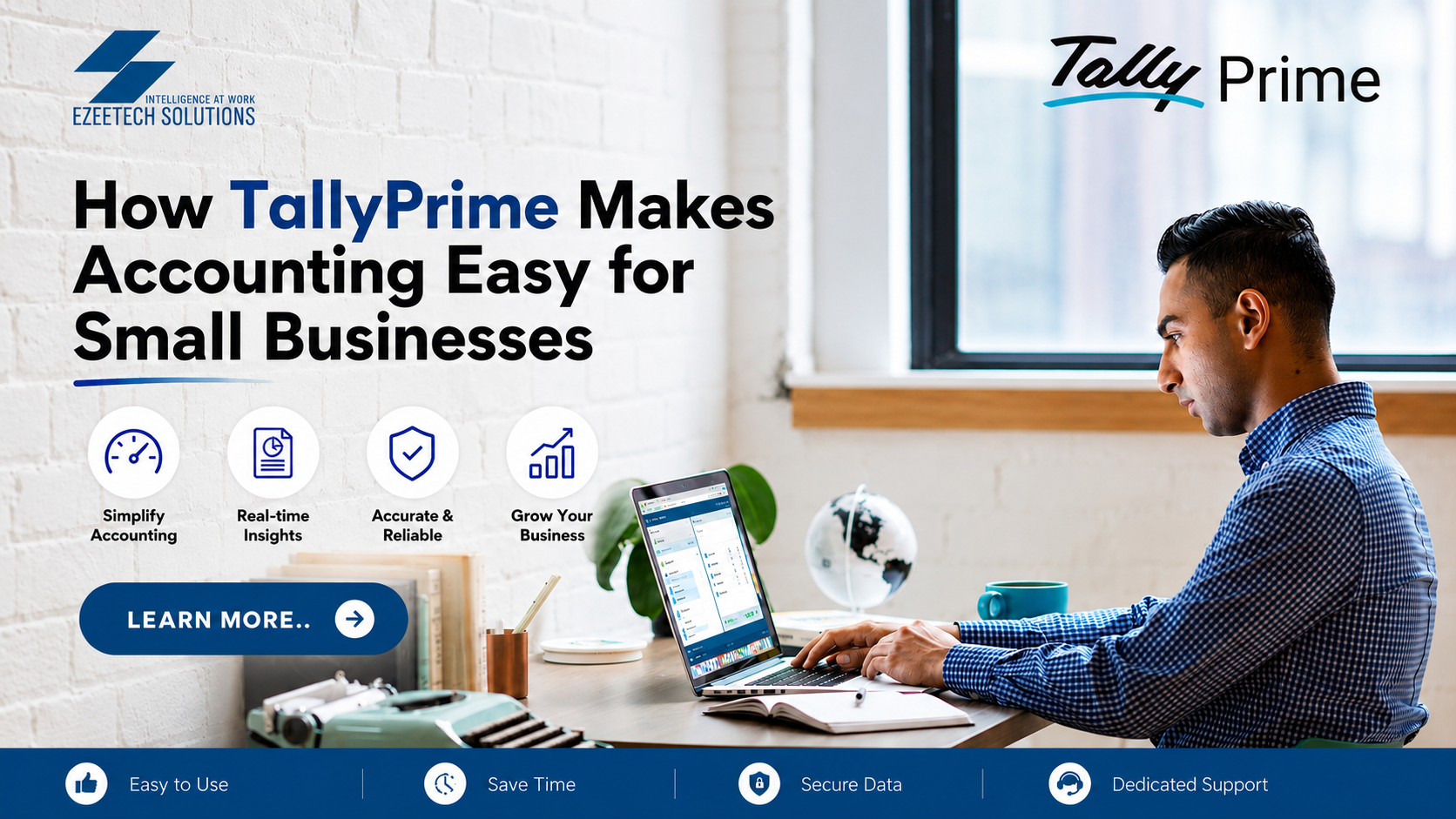How TallyPrime Makes Accounting Easy for Small Businesses