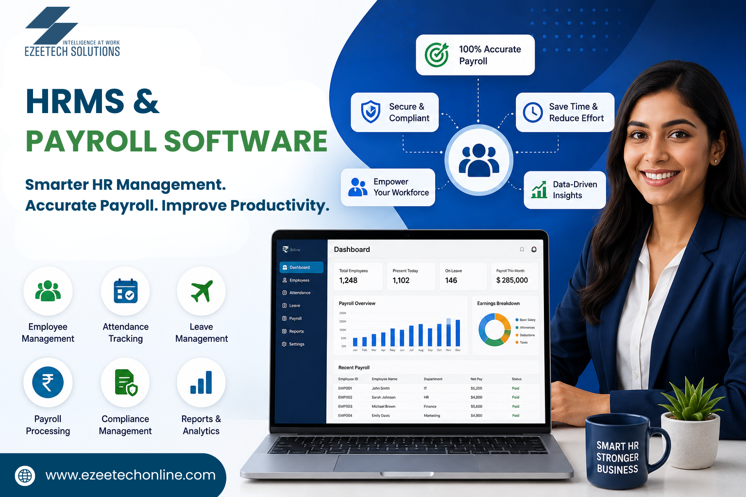 HRMS and Payroll Software | Best HR & Payroll Management Solution